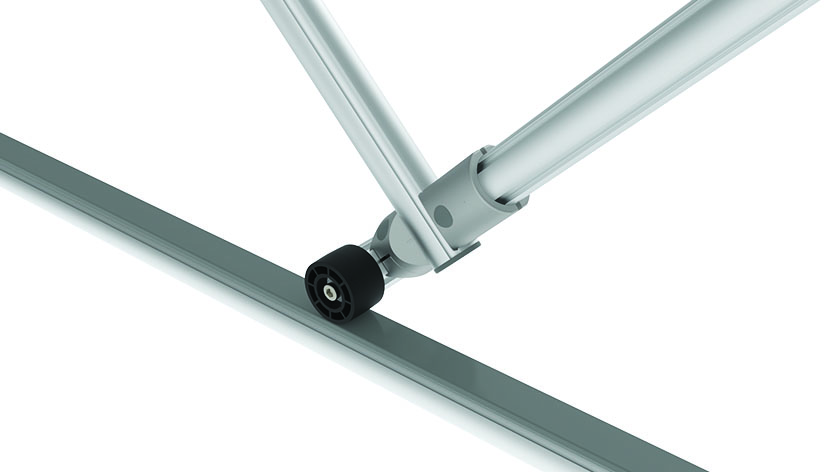 Roller Ø 39.5 for Tubular Frame Profiles (Set)