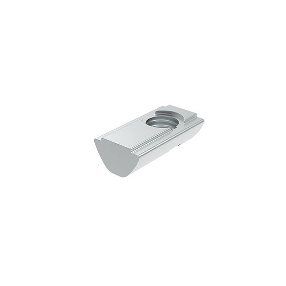Nutenstein 12,0 x 7,2 mm, einschwenkbar mit Federkugel – Produktabbildung