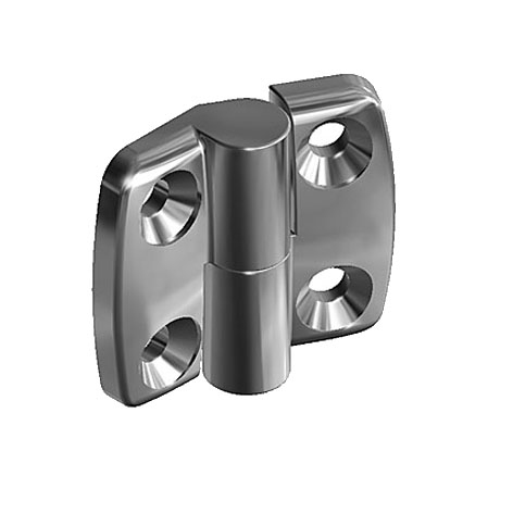 Bisagra combinada de acero inoxidable 25, desmontable