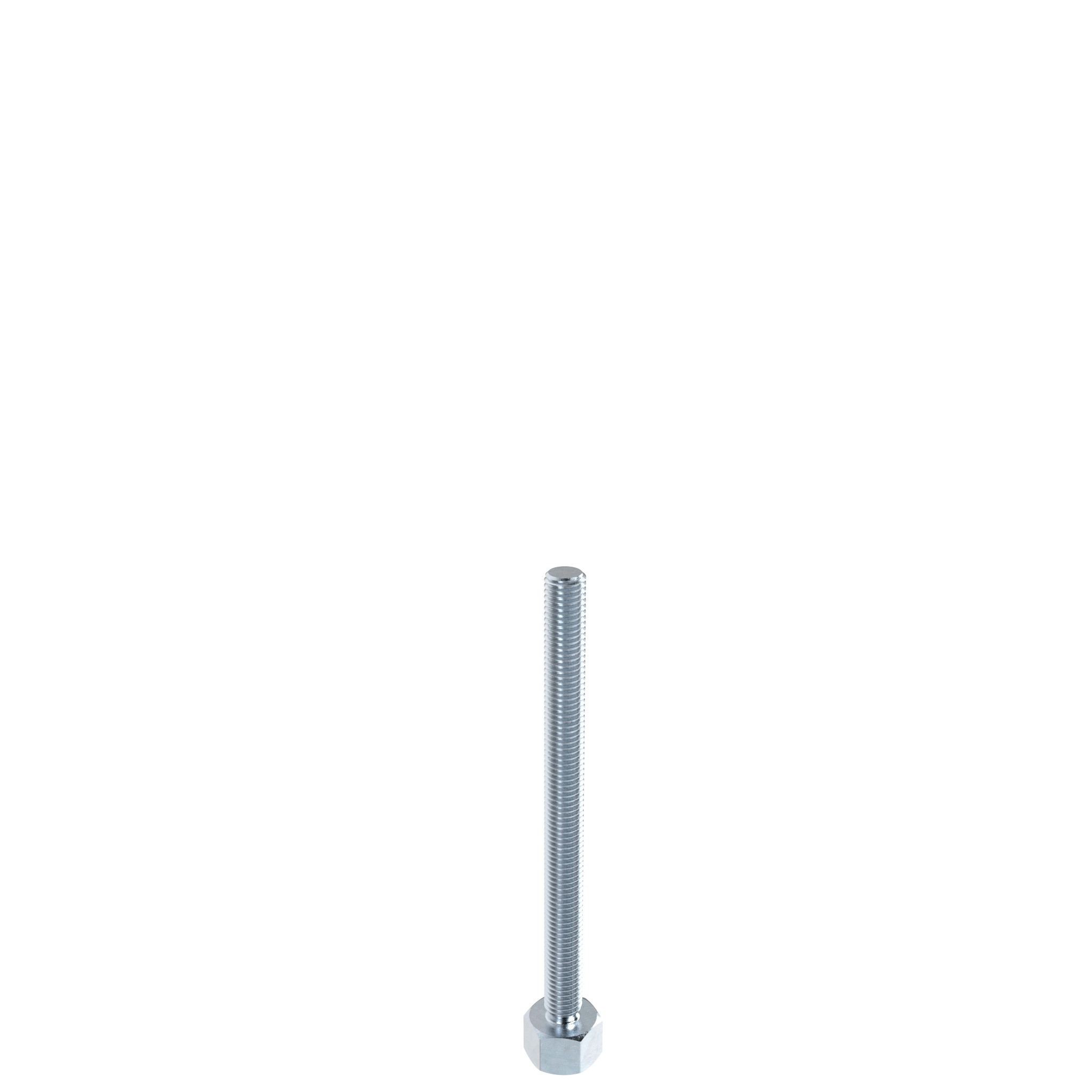 Tige filetée métrique acier pour pieds pivots 098AM12150M – image du produit
