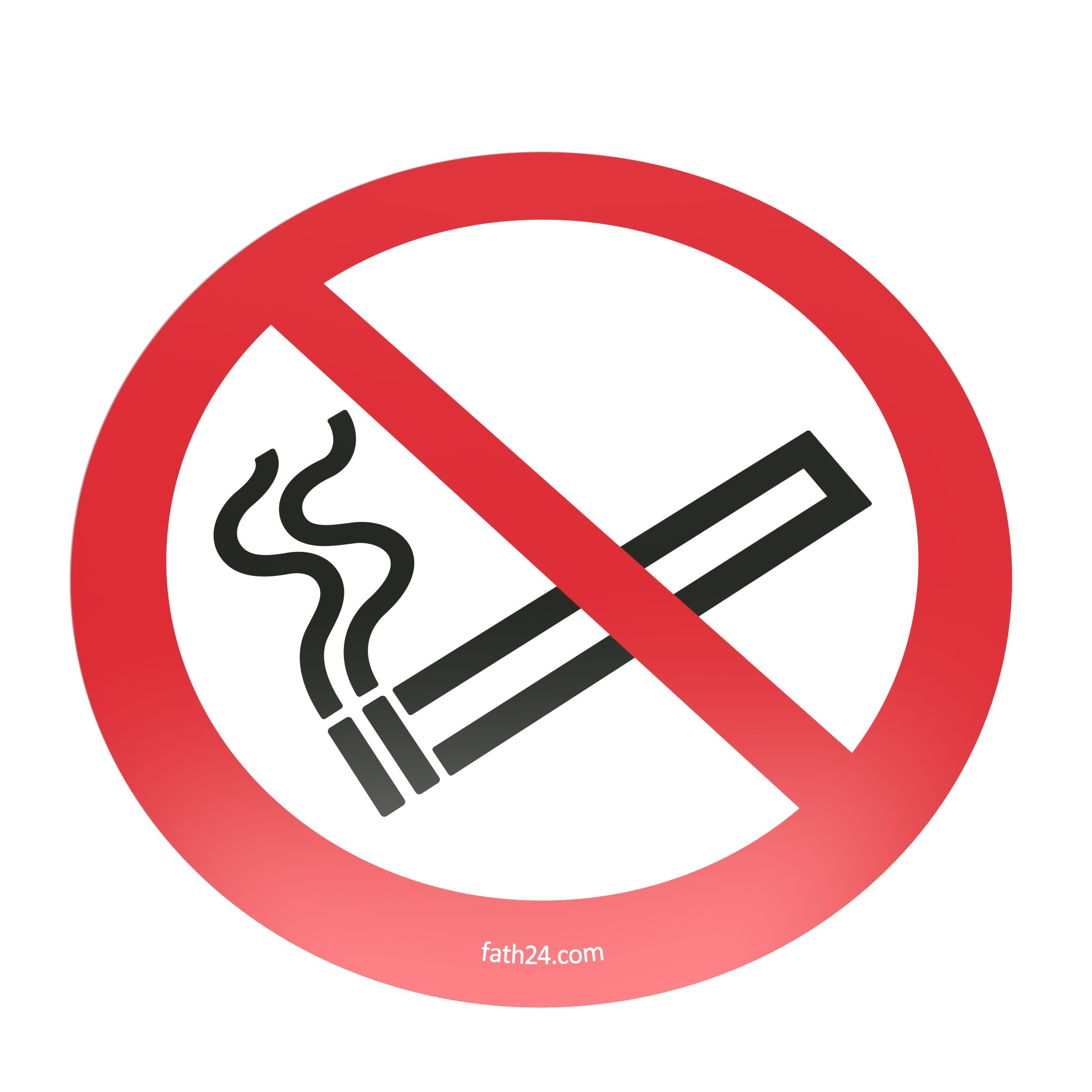 No Smoking Floor Sign 0203SP04 – product image