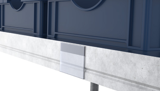 Self-adhesive Label Holder 67 - 2.64"