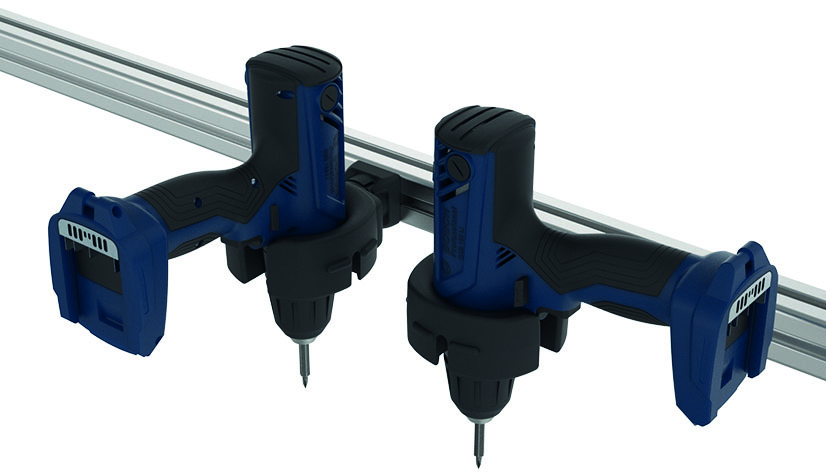 Drill / Driver Holder FX D50 for Profile 40 / 45, Slot 8 / 10