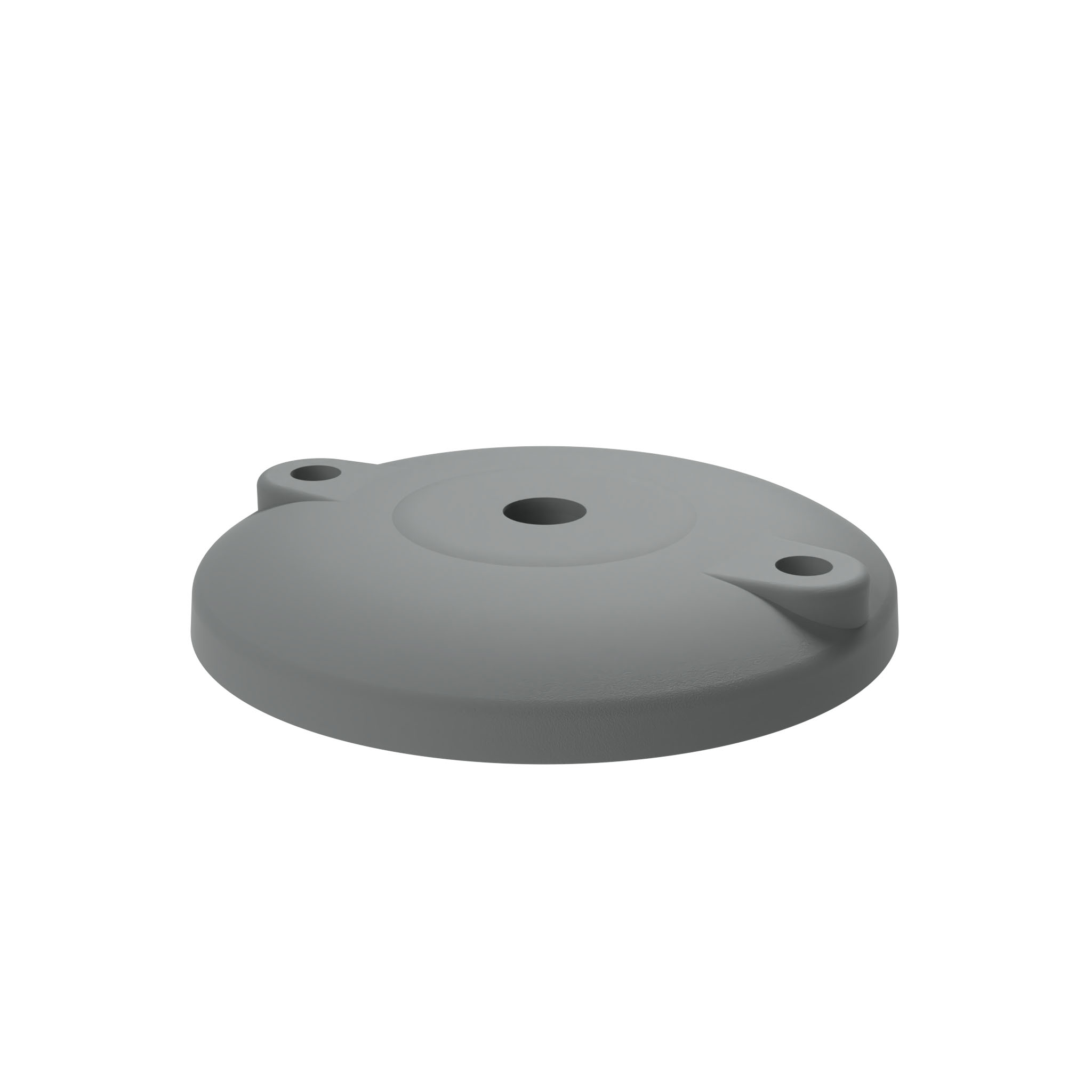 Base PA BDH for Swivel Feet, Ball Joint 15, Gray 098D120KBS03 – product image
