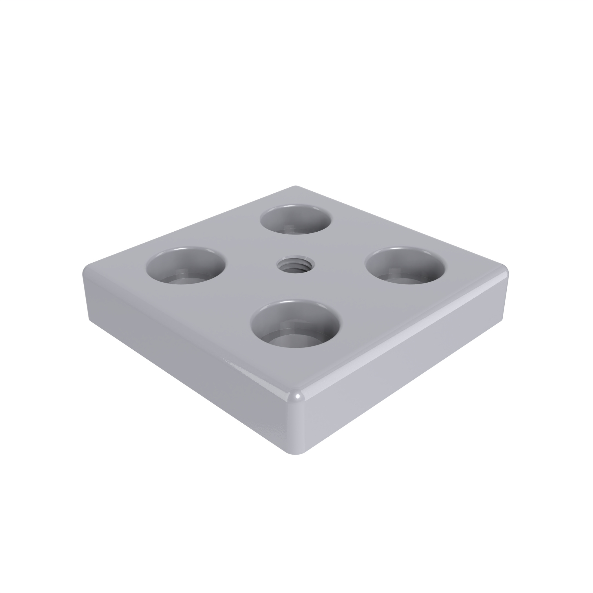 Placa de transporte y base ZN 80 x 80, recubierta en polvo 093T80801012A – imagen del producto