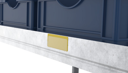 2-sides Open Self-adhesive Label Envelope 37 - 1.5"