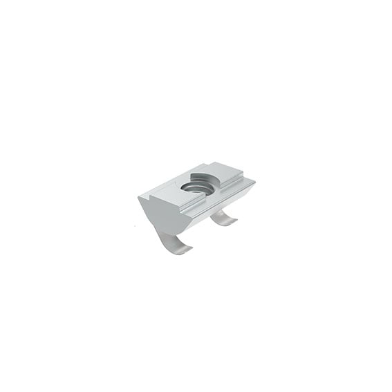 Roll-in T-slot Nut 11.0 x 5.5 mm with Spring Leaf Roll-in T-slot Nut 11.0 x 5.5 mm with Spring Leaf