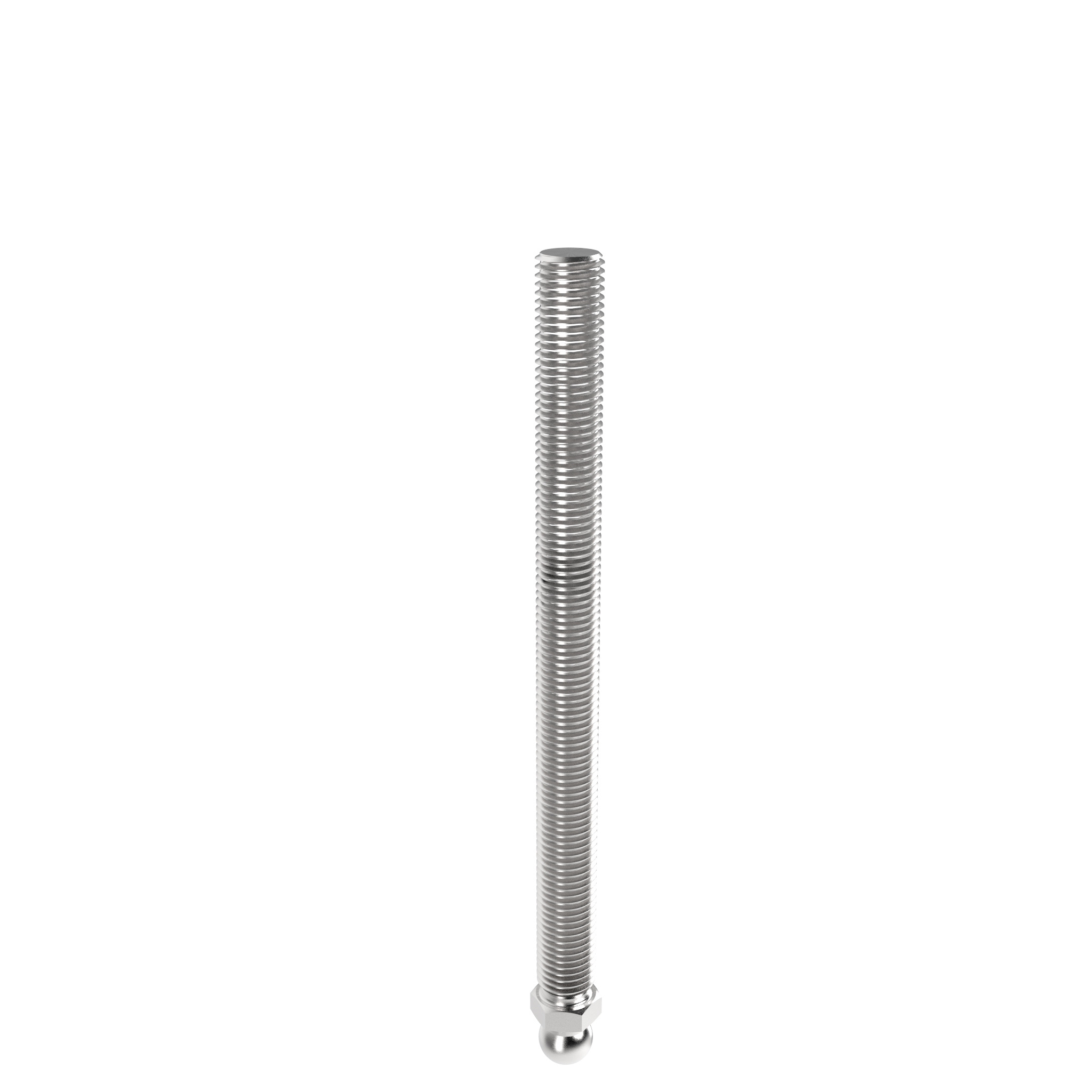 Threaded Rod SS Metric for Swivel Feet, Ball Joint 15 098DM16200E – product image