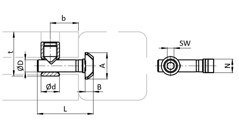 Central Connector B, Slot 8 and Slot 10