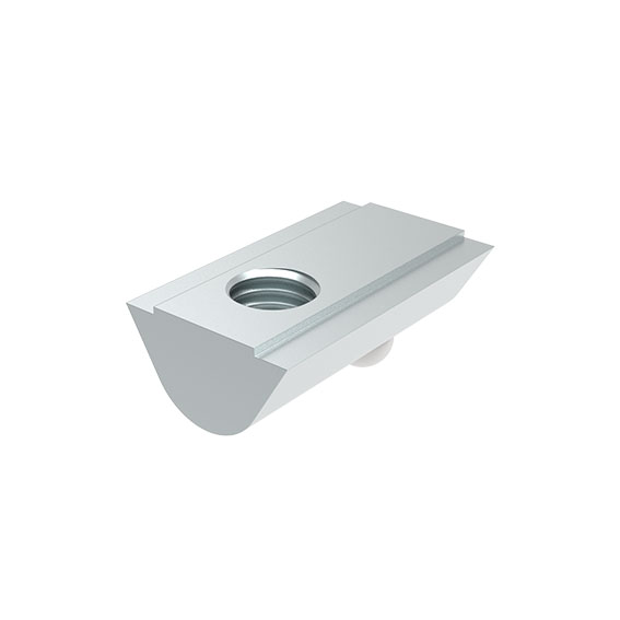 Ecrou basculant 20,3 x 11,2 mm avec bille sur ressort