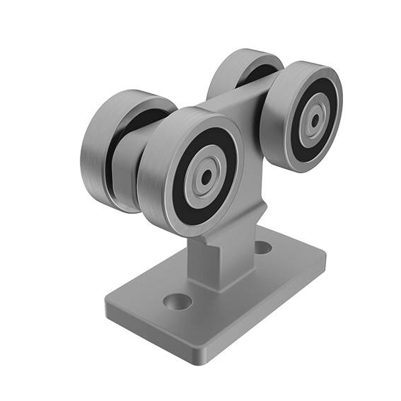 Trolley 40 for Overhead C-Rail, with Mounting Plate – product image