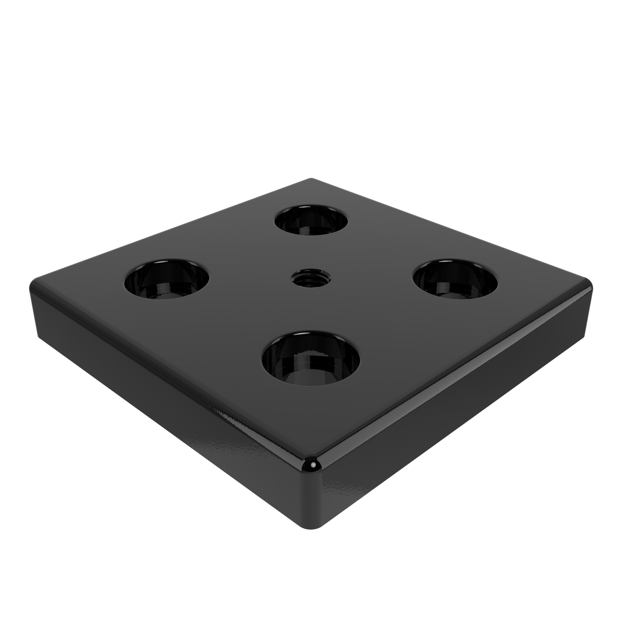 Placa de transporte y base ZN 100 x 100, recubierta en polvo 093T1001001012S – imagen del producto