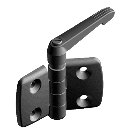 Plastic Combi Hinge with Locking Lever