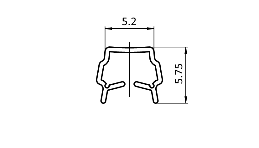 Cover and Reduction Profile B Slot 6