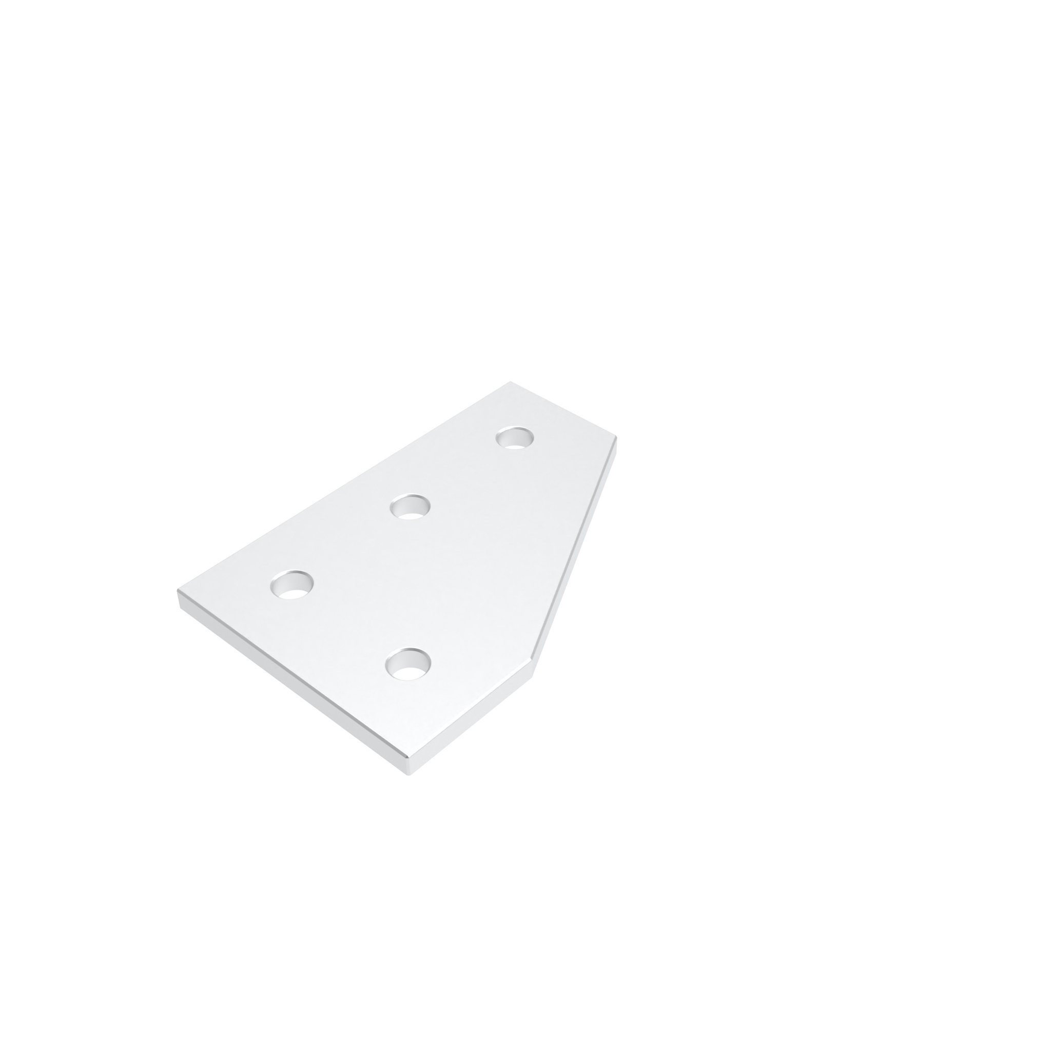 ECO Connection Plate AL L 4 Hole, 1 Slot Version 093EVL76114 – product image