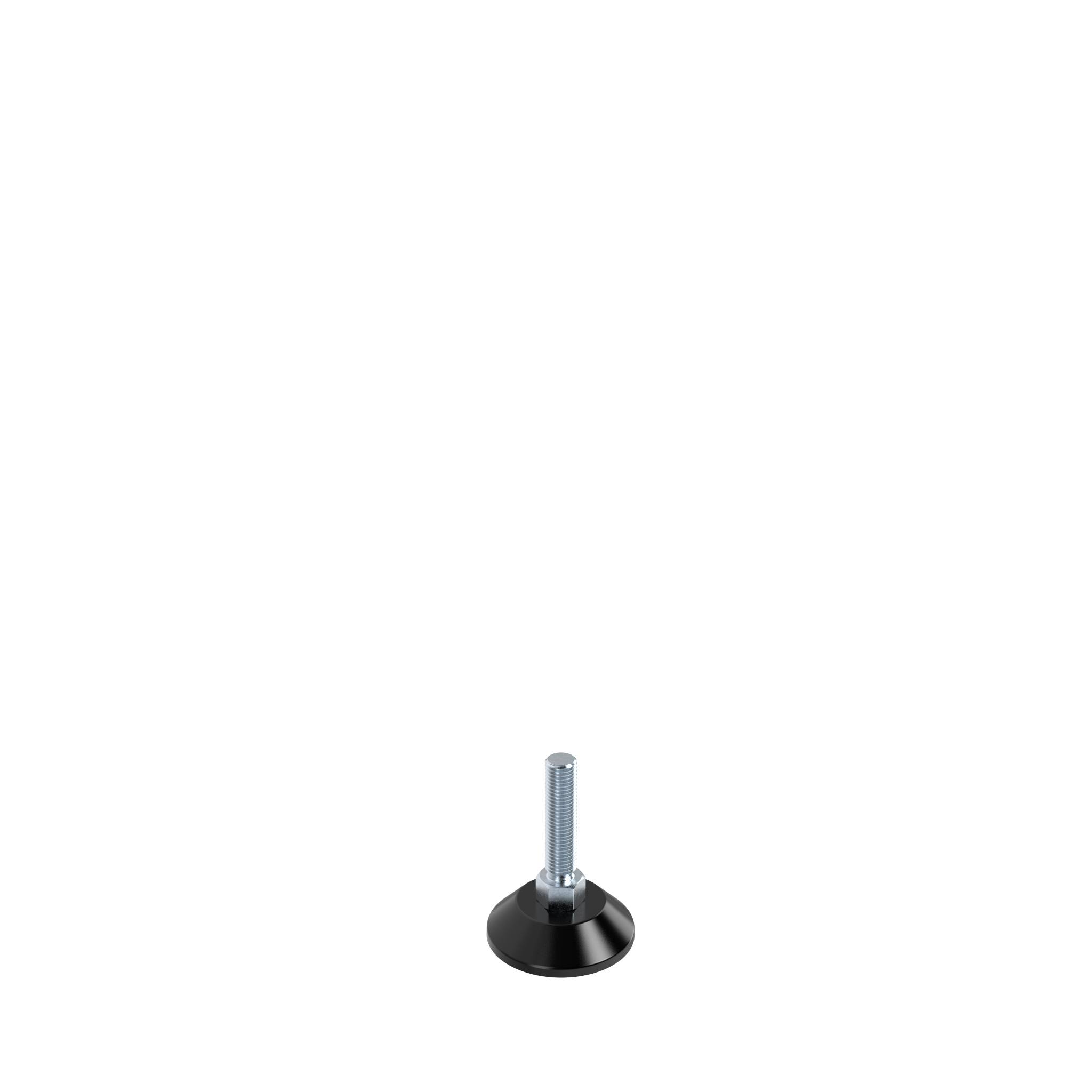 Pied pivot trapézoïdal, ZN / acier 9AI080ZS16066M – image du produit
