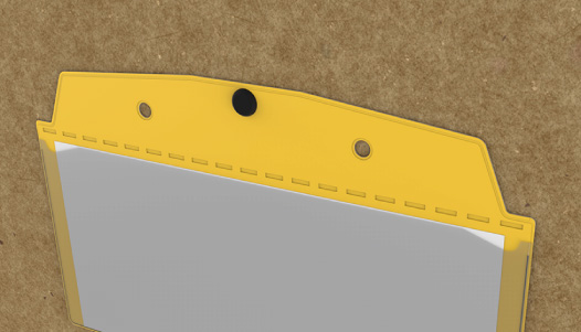 Plastic Pin for Visual Pocket