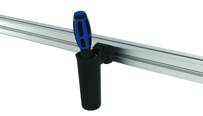 Carquois FX D50 pour profilé 40 / 45, rainure 8 / 10