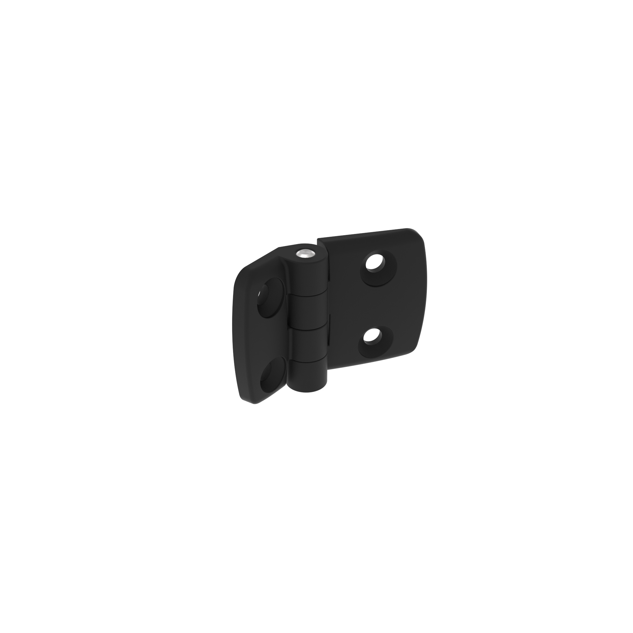 Plastic Combi Hinge 25, Non-detachable, Black 095K2545F00 – product image