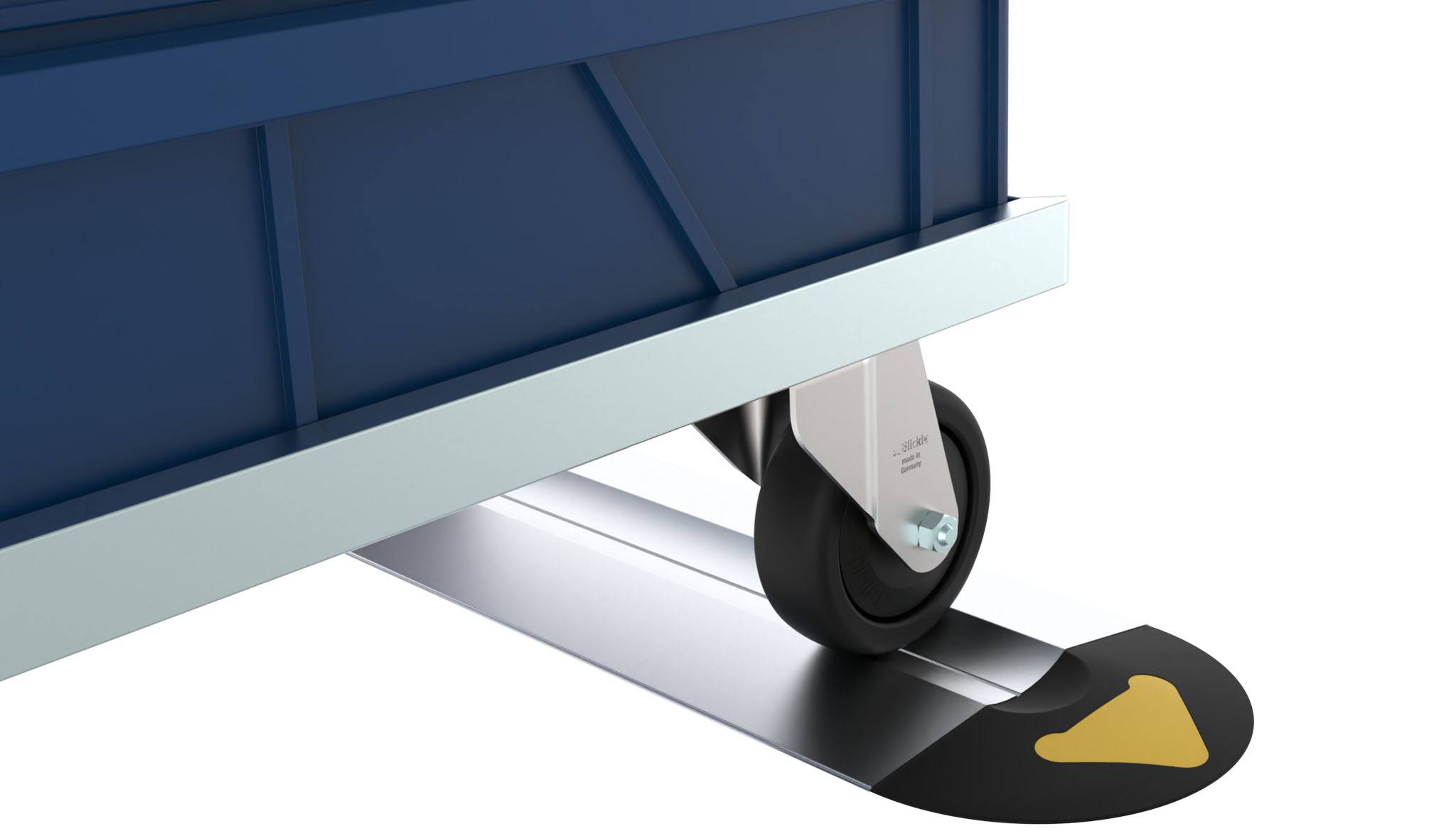 End Cap for Parking Rail Flat - High (Set)