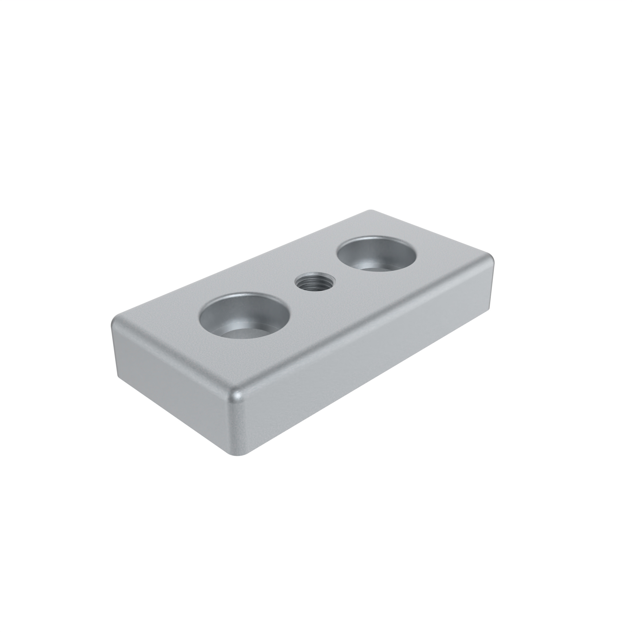 Transport- und Fußplatte ZN 45 x 90, blank 093T45901012R – Produktabbildung