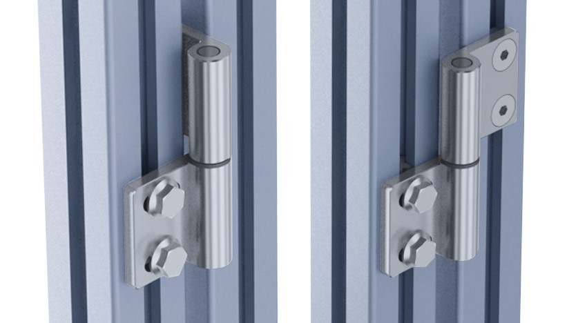 Heavy Aluminum Hinges