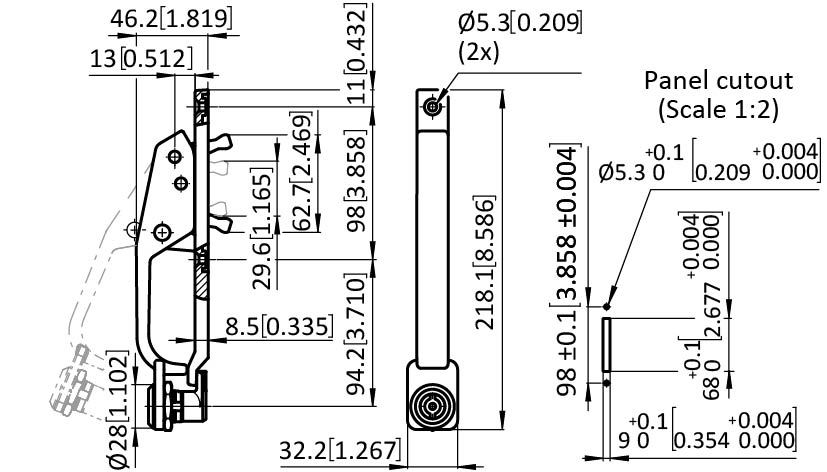 Rod Lever Latch