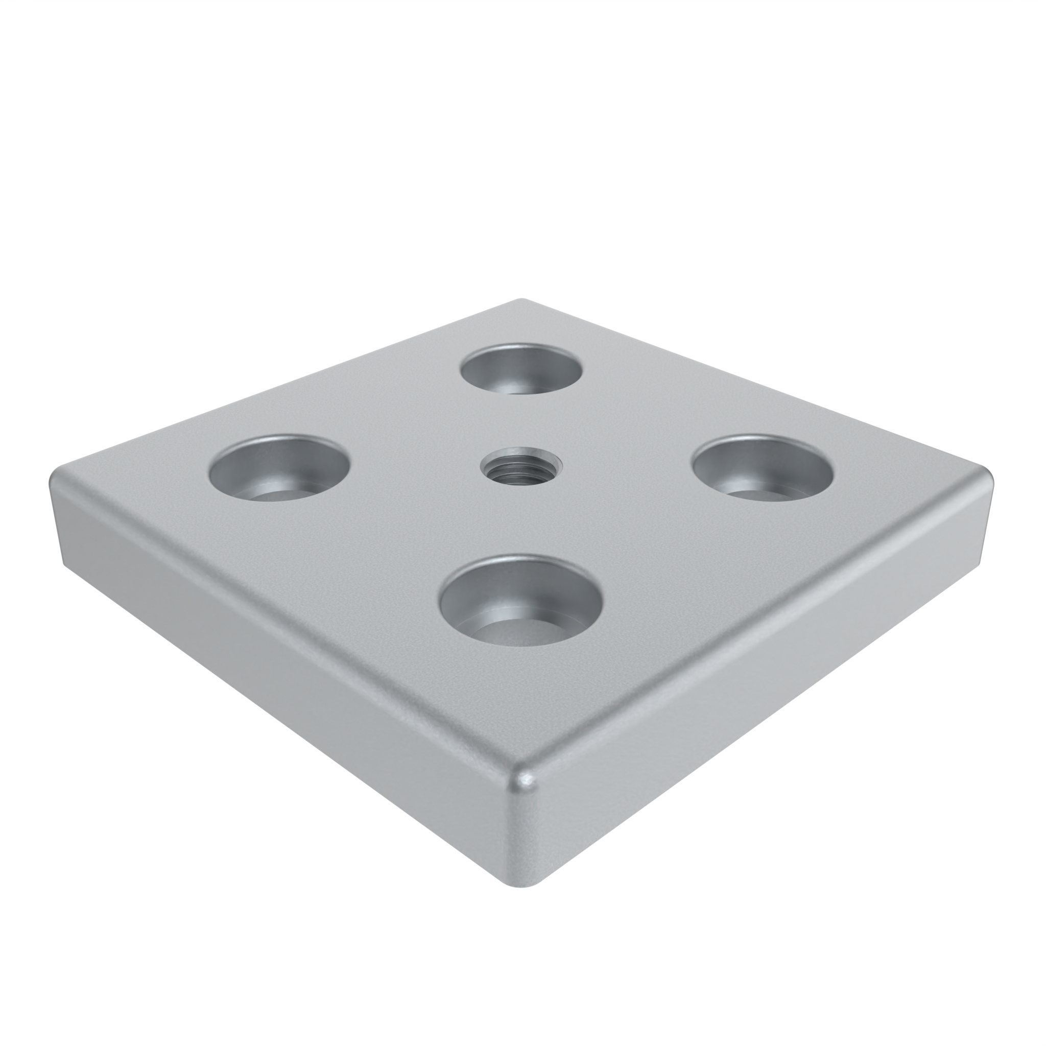 Placa de transporte y base ZN 100 x 100, sin recubrimiento 093T1001001212R – imagen del producto