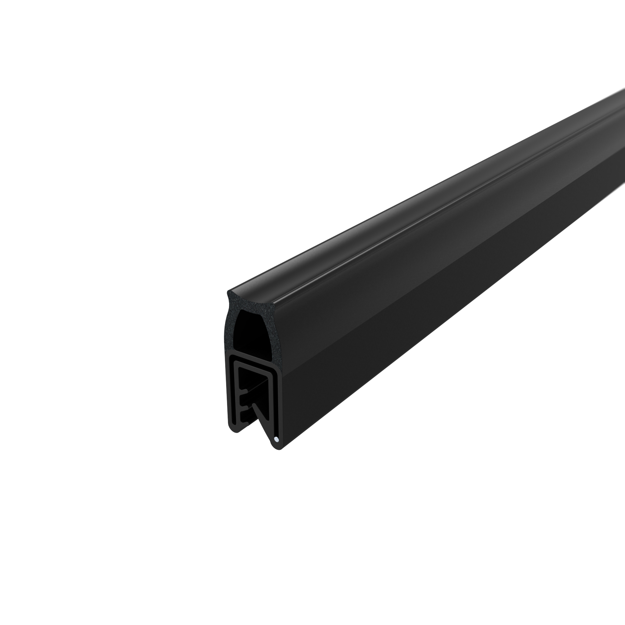 Perfil de junta para montaje a presión 9.3 x 21