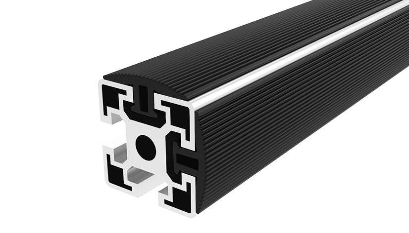 Nut 10, Abdeckprofile elastisch