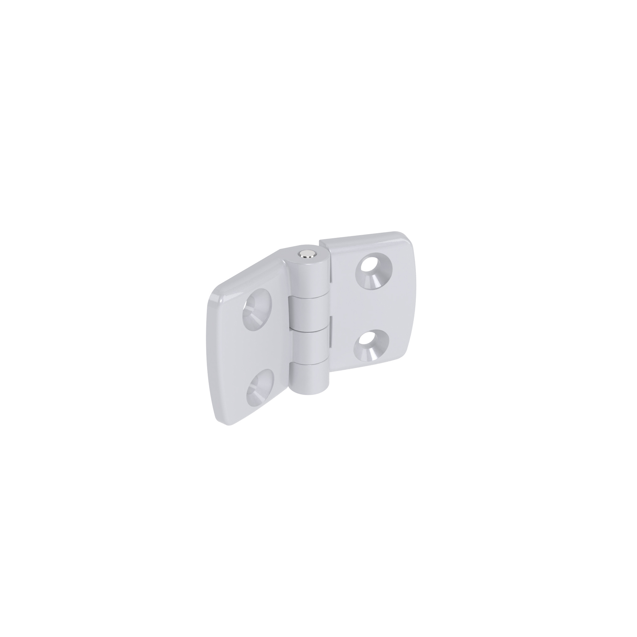 Aluminum Die-cast Combi Hinge 40, Non-detachable, Alu Color 095A4040F – product image